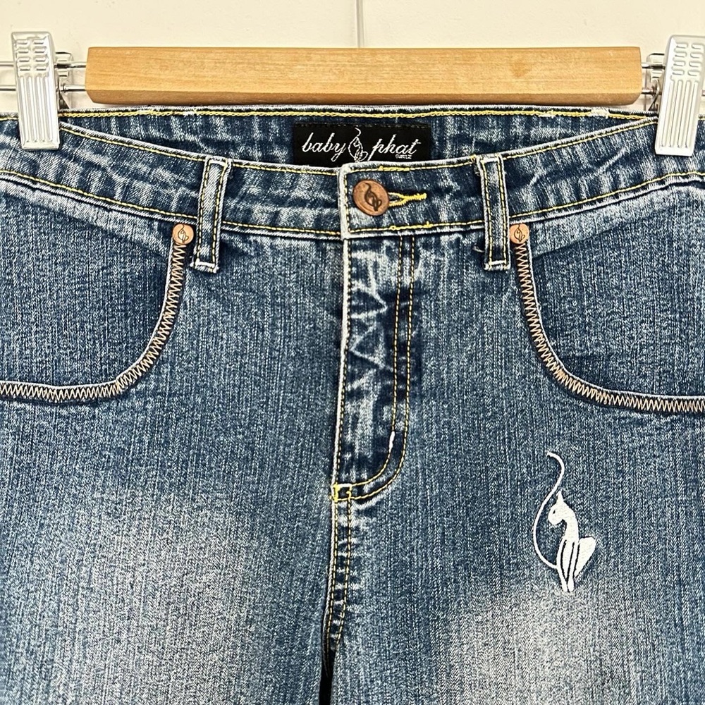 Y2K denim capri by Baby Phat - Picture 2 of 5